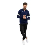 Dresy męskie - Puma Dres Męski Kompletny Teamrise Tracksuit Granatowy/czarny r.M - miniaturka - grafika 1