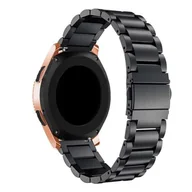 Akcesoria do smartwatchy - Opaska Pasek Bransoleta Stainless Suunto 7 / 9 / Baro 24Mm Czarna - miniaturka - grafika 1