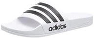 Klapki i japonki męskie - adidas Adilette Shower klapki męskie, Ftwwht Cblack Ftwwht, 42 EU - miniaturka - grafika 1