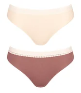 Majtki damskie - 2 x Majtki damskie sloggi GO Ribbed Tai C2P-L - miniaturka - grafika 1