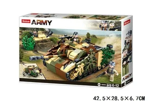 KLOCKI SLUBAN WWII Czołg niemiecki Stug III 524 - B0858 - Klocki - miniaturka - grafika 1