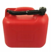 Kanistry - Kanister plastikowy 5L karnister Z lejkiem rączka - miniaturka - grafika 1