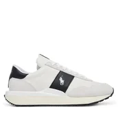 Sneakersy męskie - Sneakersy Polo Ralph Lauren 809968176001 Beżowy - miniaturka - grafika 1