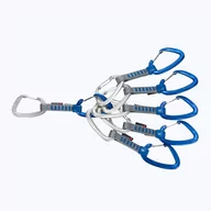 Sprzęt wspinaczkowy - Mammut Crag Wire Quickdraws 10cm Indicator 6-Pack, wire gate/wire gate, silver-ultramarine 2021 Ekspresy wspinaczkowe 2040-02680-19200-10 - miniaturka - grafika 1