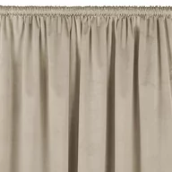 Zasłony - Zasłona VILA kolor kremowy styl klasyczny tunel 5 cm velvet 135x270 homede - CURT/HOM/VILA/VELVET/TUNNEL/CREAM/135x270 - miniaturka - grafika 1