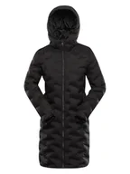 Kurtki damskie - Alpine Pro Płaszcz pikowany w kolorze czarnym - miniaturka - grafika 1