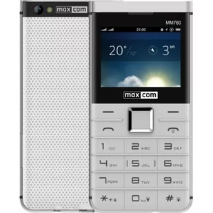 Maxcom Comfort MM760 Dual Sim Biały - Telefony komórkowe - miniaturka - grafika 1