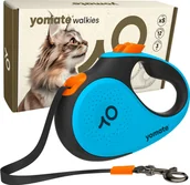 Smycze dla kotów - Yomate YOMATE! LEKKA PORĘCZNA SMYCZ AUTOMATYCZNA DLA KOTA Z BLOKADĄ - miniaturka - grafika 1