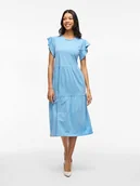 Sukienki - Vila Sukienka "Summer" w kolorze błękitnym - miniaturka - grafika 1