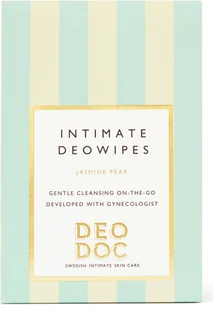 DeoDoc Intim Wipes Jasmine Pear (10pcs) - Kosmetyki do higieny intymnej - miniaturka - grafika 1