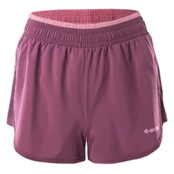Spodenki damskie - Damskie Spodenki HI-TEC LADY LARIA M000212333 – Fioletowy - miniaturka - grafika 1