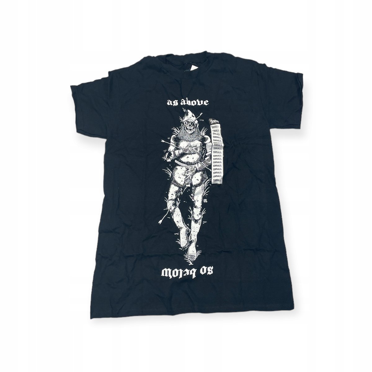 Koszulka T-shirt męski okrągły dekolt SPENCER'S NADRUK L