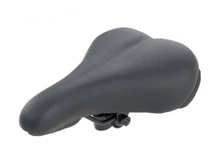 Selle Mio, Siodło rowerowe, SM-7500 trekking, czarno-pomarańczowy, 268x165 mm - Siodełka rowerowe i akcesoria - miniaturka - grafika 1