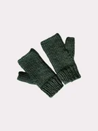 Rękawiczki - Mitenki ręcznie robione z grubej 100% wełny peruwiańskiej - miniaturka - grafika 1