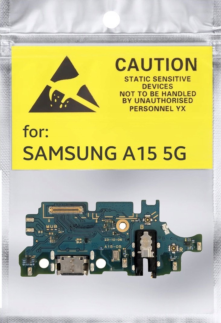ORYGINAŁ PŁYTKA GNIAZDO ŁADOWANIA USB DO DO SAMSUNG A15 5G SM-A156B 5904858345618