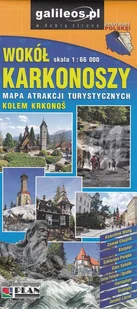 Plan Wokół Karkonoszy, 1:66 000 - Plan - Atlasy i mapy - miniaturka - grafika 3