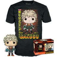Figurki dla dzieci - SET FIGURA POP & TEE MY HERO ACADEMIA KATSUKI EXCLUSIVE - miniaturka - grafika 1