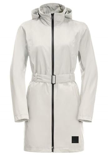 Jack Wolfskin Norden Port Płaszcz Silver Cloud M