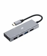 Pozostałe akcesoria sieciowe - TB Adapter HUB USB C 7w1 - HDMI, USBx3, PD, SD/TF AKTBXVA2U2HSDAG | - miniaturka - grafika 1