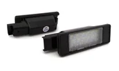 Oświetlenie samochodowe - akcesoria - Peugeot, Citroen, Fiat, VW lampki tablicy rejestracyjnej LED 2szt - miniaturka - grafika 1