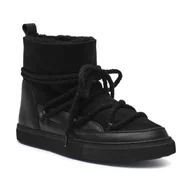Buty zimowe męskie - INUIKII Skórzane śniegowce z dodatkiem wełny - miniaturka - grafika 1