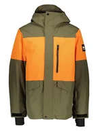Kurtki narciarskie - Quiksilver Kurtka narciarska w kolorze oliwkowo-musztardowym - miniaturka - grafika 1