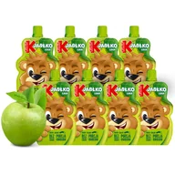 Koncentraty warzywne, przeciery - Kubuś Mus 100% jabłko banan 100 g x 8 sztuk - miniaturka - grafika 1