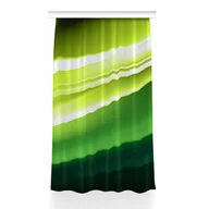 Zasłony - Zasłona na taśmę wzór 150x240 Abstrakcja zielona, Fabricsy - miniaturka - grafika 1