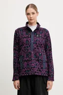 Bluzy damskie - Haglöfs bluza sportowa Mora Mid kolor fioletowy wzorzysta 606557 - miniaturka - grafika 1