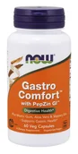Witaminy i minerały - Now® Foods NOW Gastro Comfort z PepZin GI, 60 kapsułek roślinnych - miniaturka - grafika 1