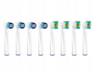 Końcówki do szczoteczek elektrycznych - 8x końcówki do szczoteczki Oral-B 3D White + Precision - miniaturka - grafika 1