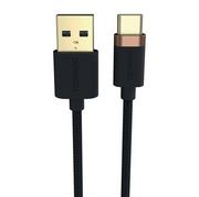 Kable USB - Duracell Kabel USB do USB-C 2.0 1m czarny - miniaturka - grafika 1