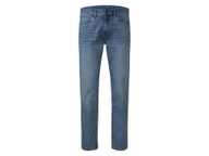 Spodnie męskie - LIVERGY® Jeansy męskie z bawełną, Relaxed Fit (Jasnoniebieski, 52 (36/32)) - miniaturka - grafika 1