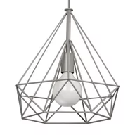 Lampy sufitowe - Inne Druciana LAMPA wisząca VEN W-CORF/D GR industrialna OPRAWA metalowy ZWIS klatka loft szara VEN W-CORF/D GR - miniaturka - grafika 1