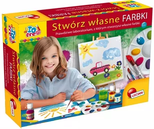 Lisciani Giochi Stwórz własne farbki 68975 - Zabawki kreatywne - miniaturka - grafika 1