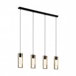 Eglo 49475 - Żyrandol na lince LITTLETON 4xE27/60W/230V - Lampy sufitowe - miniaturka - grafika 1