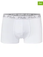 Majtki męskie - Fila Bokserki (2 pary) w kolorze białym - miniaturka - grafika 1