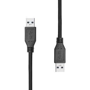 ProxTend USB 3.2 Gen1 kabel A do A M/M Czarny 3M - Kable USB - miniaturka - grafika 1