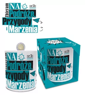 Skarbonka - Zbieram na podróże, przygody i marzenia - Skarbonki - miniaturka - grafika 1