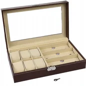 Biżuteria - akcesoria - PUDEŁKO ETUI NA ZEGARKI I OKULARY SZKATUŁKA G20 - miniaturka - grafika 1