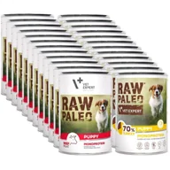 Mokra karma dla psów - Vetexpert Raw Paleo Puppy Mix Smaków  24x400g - miniaturka - grafika 1