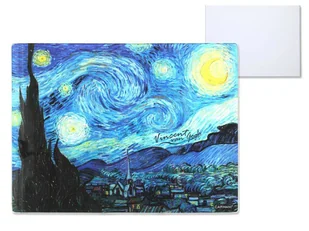 Deska szklana - V. van Gogh, Gwiaździsta Noc (CARMANI) - Deski do krojenia - miniaturka - grafika 1