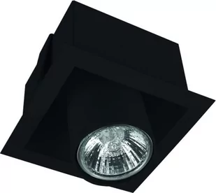 Nowodvorski Podtynkowa LAMPA sufitowa EYE MOD 8937 minimalistyczna OPRAWA tuba metalowa czarna 8937 - Lampy sufitowe - miniaturka - grafika 1