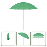 Parasole ogrodowe - The Living Store Parasol plażowy w hawajskim stylu - zielony - 300 cm - Parasol Ogrodowy - miniaturka - grafika 1