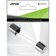 Bezpieczniki elektryczne - Bezpieczniki 20 mm 6,3 A BEZ2000-6,3CE 5 sztuk vayox - miniaturka - grafika 1