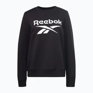 Bluza damska Reebok Identity Big Logo Fleece Crew black - Bluzy damskie - miniaturka - grafika 1