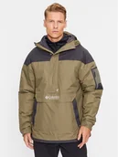 Odzież trekkingowa męska - Columbia Kurtka anorak Challenger™ Pullover 169843 Zielony Regular Fit - miniaturka - grafika 1