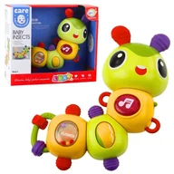 Grzechotki dla dzieci - Interaktywna gąsienica sensoryczna - miniaturka - grafika 1