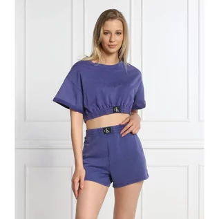 Koszulki i topy damskie - Calvin Klein Swimwear T-shirt | Cropped Fit - grafika 1