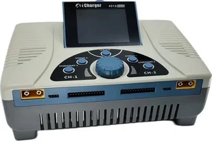 SkyRC iCharger 4512 DUO Dwukanałowa Ładowarka 2800W 45A/80A LiPo 2x12S - Modele zdalnie sterowane - miniaturka - grafika 1